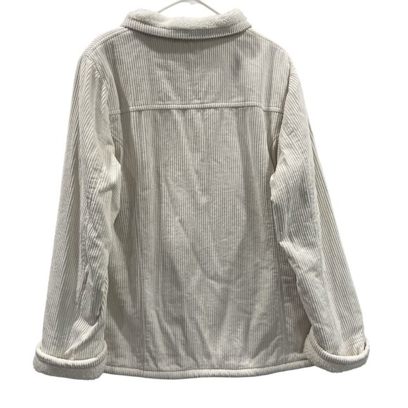 Marvin Richards Corduroy Jacket Womens L Sharpa Lined Preppy Gorpcore 90s Y2K - Picture 2 of 7
